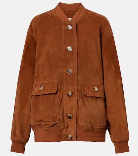 Veste bomber Caban en daim - Valentino - Modalova