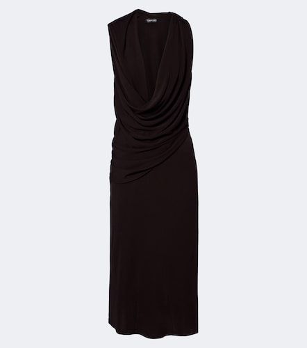 Tom Ford Robe midi à col bénitier - Tom Ford - Modalova