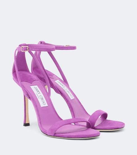 Jimmy Choo Sandales Moza en daim - Jimmy Choo - Modalova