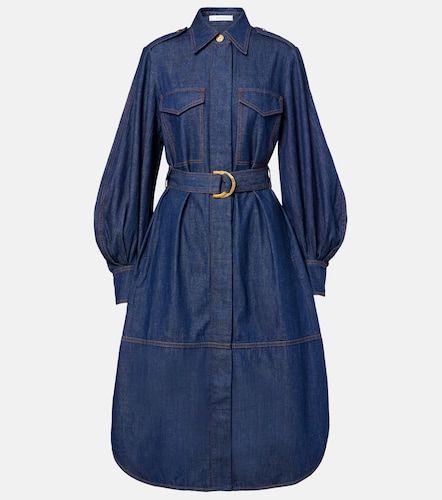 Zimmermann Robe midi en jean - Zimmermann - Modalova