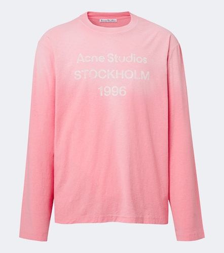 T-shirt 1996 en coton mélangé à logo - Acne Studios - Modalova