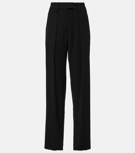 Pantalon ample à taille haute en gabardine - Brunello Cucinelli - Modalova