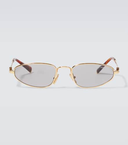 Lunettes de soleil Logo - Miu Miu - Modalova