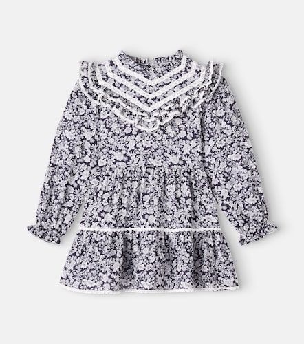 Robe Lilith en coton à fleurs - The New Society - Modalova