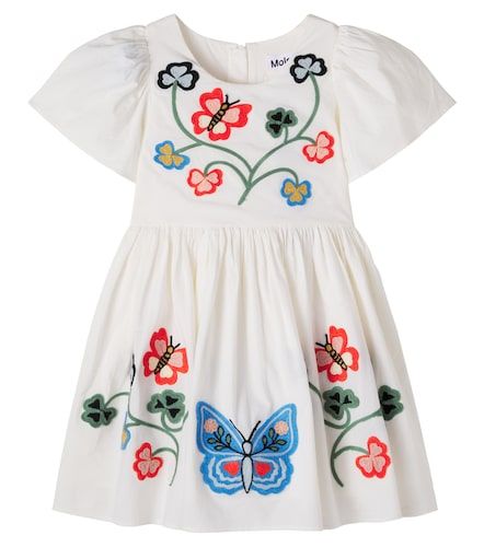 Molo Robe Carlin brodée en coton - Molo - Modalova