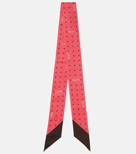 Foulard en soie à imprimé - Valentino - Modalova