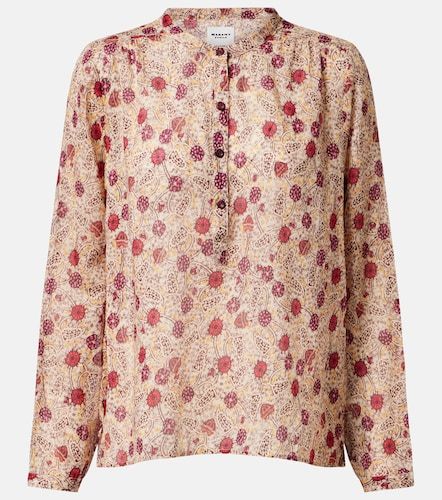 Chemise Maria en coton à imprimé - Marant Etoile - Modalova