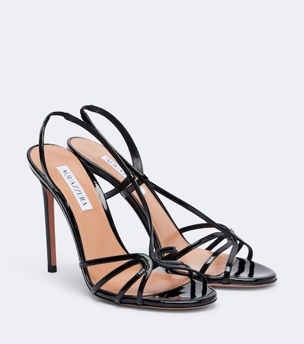 Sandales slingback Talk To Me en cuir verni - Aquazzura - Modalova