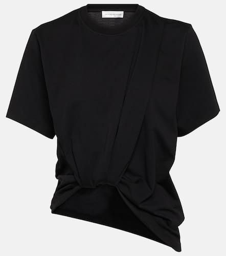 T-shirt Twist Front en coton - Victoria Beckham - Modalova