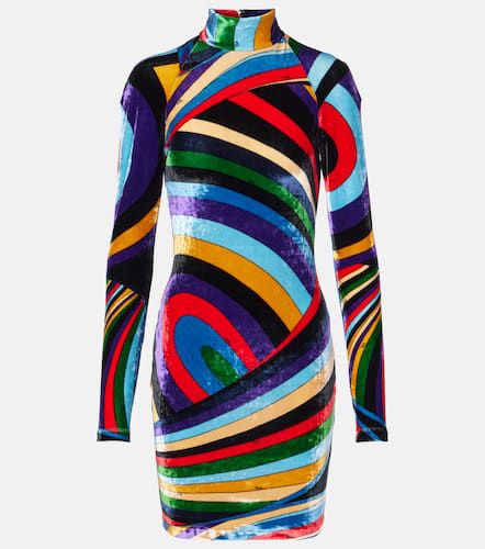 Pucci Robe Iride en velours - Pucci - Modalova