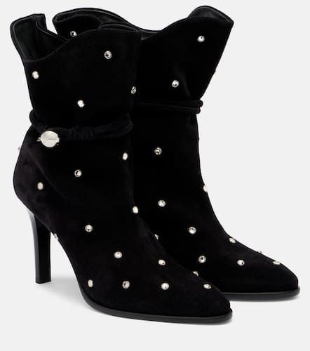 Bottines Lolya 90 en daim  ornements - Isabel Marant - Modalova