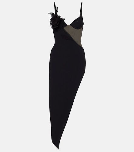 David Koma Robe midi asymétrique - David Koma - Modalova