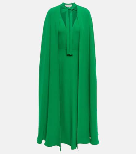 Robe midi en crêpe de soie - Valentino - Modalova