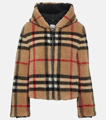 Veste Check en laine mélangée - Burberry - Modalova