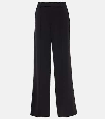 Pantalon droit Weyes à taille haute en crêpe - Proenza Schouler - Modalova