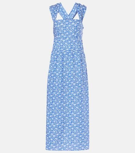 Robe midi Lilianne en coton à fleurs - Rixo - Modalova