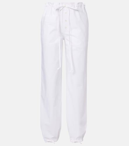 Pantalon tapered en coton - Victoria Beckham - Modalova