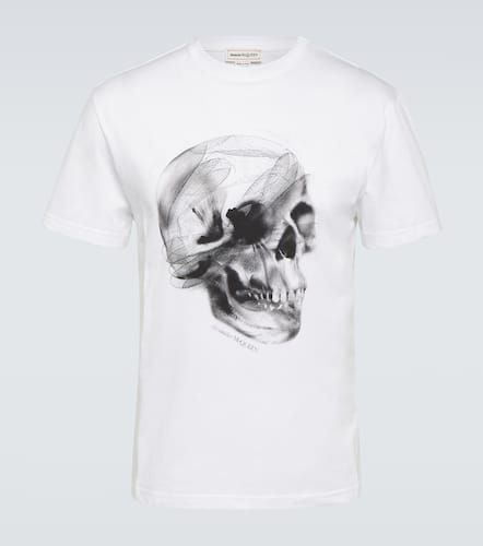 T-shirt imprimé en coton - Alexander McQueen - Modalova