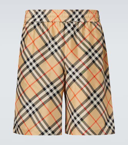 Bermuda Check en soie - Burberry - Modalova