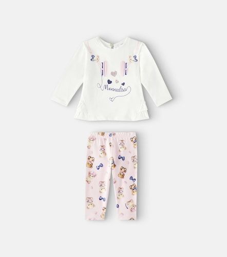Bébé – Ensemble top et legging imprimés - Monnalisa - Modalova