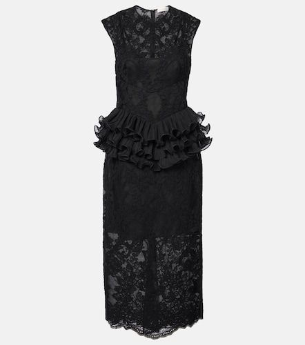 Robe Crush en dentelle à volants - Zimmermann - Modalova