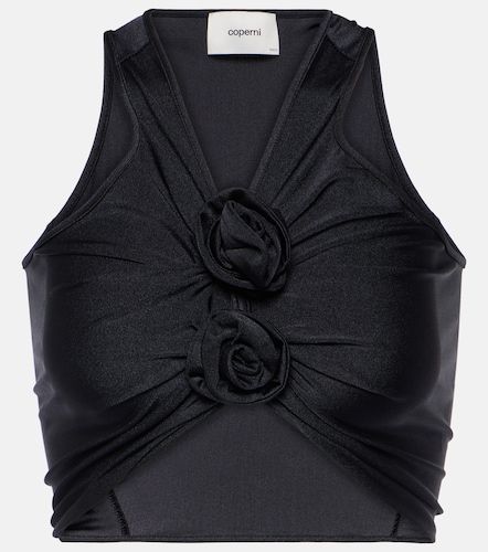 Top en jersey à imprimé floral - Coperni - Modalova