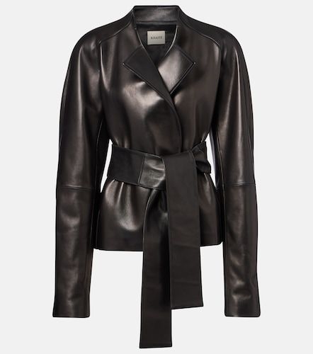 Khaite Veste Edith en cuir - Khaite - Modalova