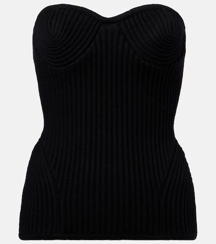 Top bustier en laine mélangée - Jean Paul Gaultier - Modalova