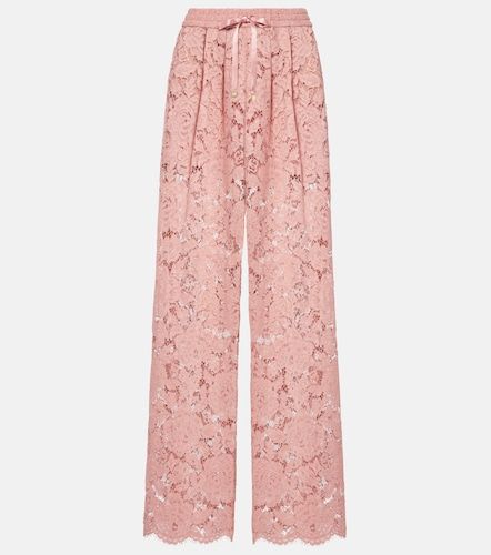 Pantalon ample en dentelle - Dolce&Gabbana - Modalova