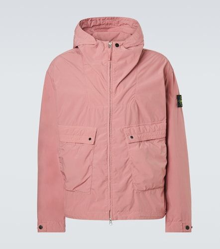 Veste Compass en toile à capuche - Stone Island - Modalova
