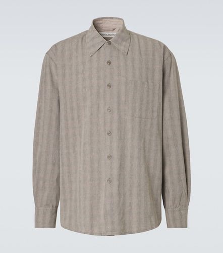 Chemise Above en coton et lin mélangés - Our Legacy - Modalova
