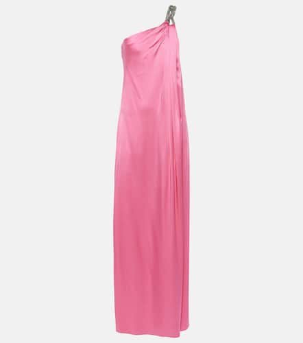 Robe longue Falabella en satin - Stella McCartney - Modalova