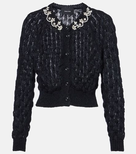 Cardigan en mohair et laine mélangés - Simone Rocha - Modalova