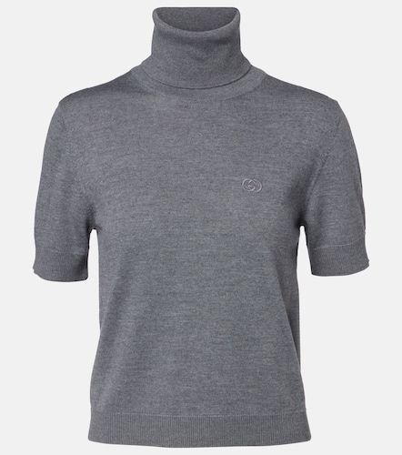 Gucci Top à col roulé en laine - Gucci - Modalova