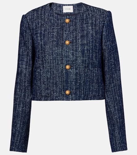 Frame Veste en tweed de coton - Frame - Modalova