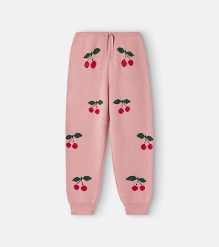 Konges Sløjd Pantalon Lapis en jacquard et coton mélangé - Konges Slojd - Modalova