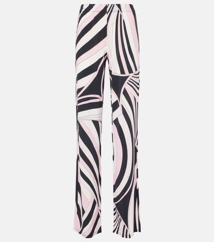 Pucci Pantalon Iride droit en satin - Pucci - Modalova