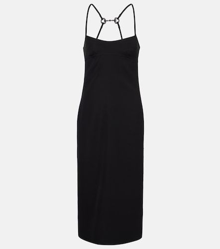 Robe midi Horsebit à ornements - Gucci - Modalova