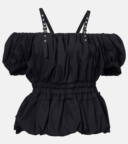 Noir Kei Ninomiya Top en coton - Noir Kei Ninomiya - Modalova