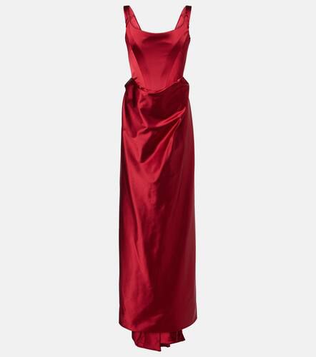 Robe longue Camille en crêpe de satin - Vivienne Westwood - Modalova