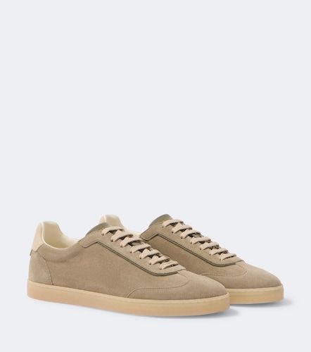 Baskets en daim et cuir - Brunello Cucinelli - Modalova