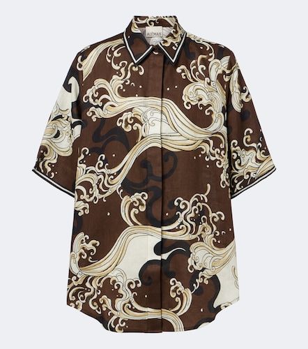 Alémais Chemise Otis en lin à imprimé - Alemais - Modalova
