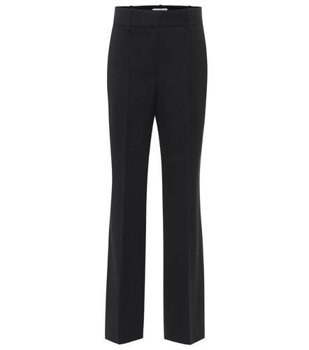 Pantalon droit à taille haute en laine mélangée - Givenchy - Modalova