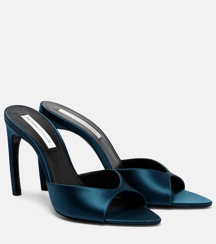 Mules Harlow 100 en satin - Victoria Beckham - Modalova