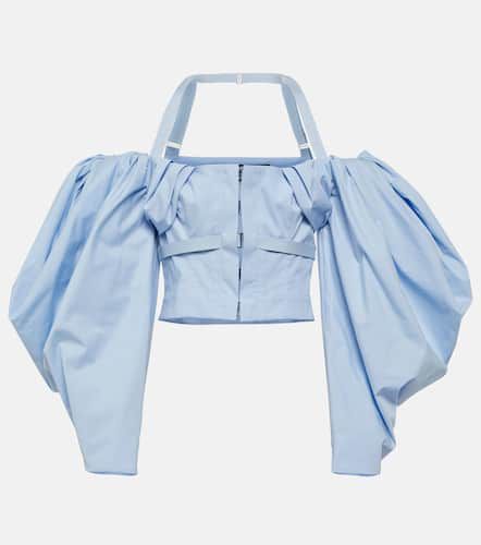 Top Le Haut Taffetas en coton mélangé - Jacquemus - Modalova