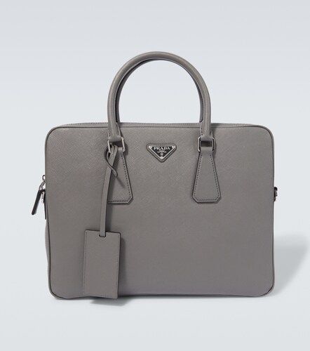 Porte-documents en cuir Saffiano - Prada - Modalova