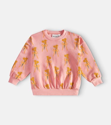 Sweat-shirt en coton à fleurs - Mini Rodini - Modalova