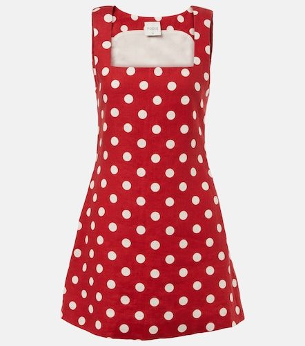 Posse Robe Alice en lin à pois - Posse - Modalova