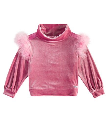 Monnalisa Pull à plumes - Monnalisa - Modalova