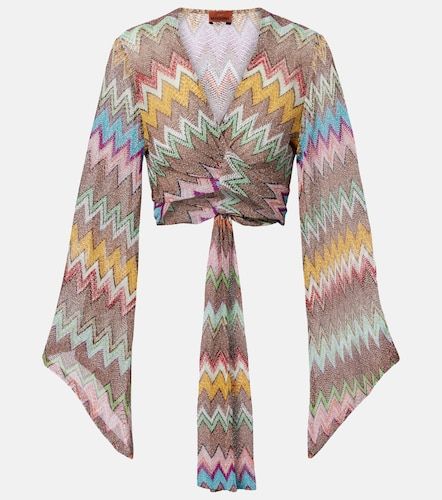 Missoni Top court Zigzag en lamé - Missoni - Modalova